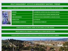Tablet Screenshot of health-management.it